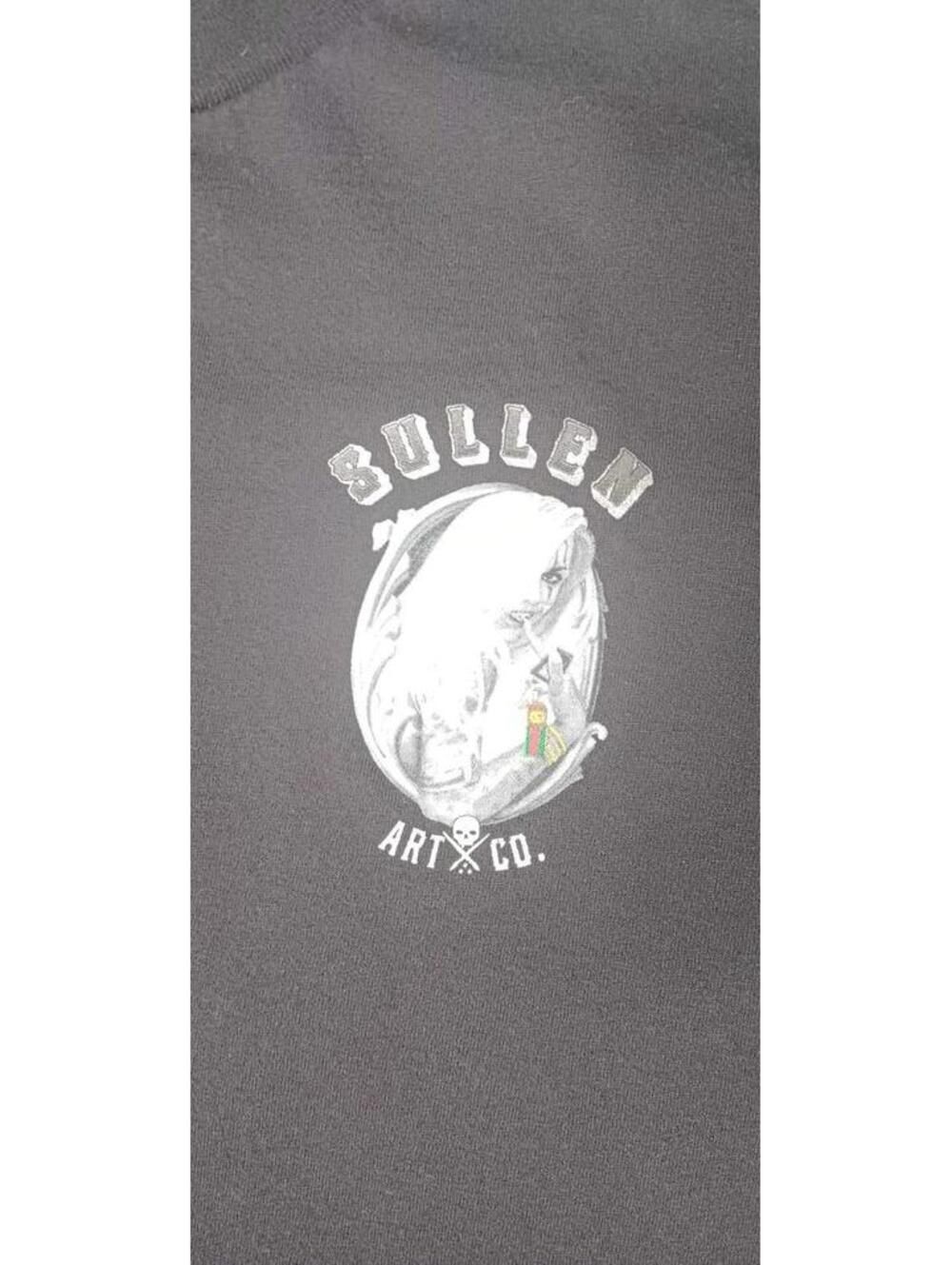 Sullen Art Collective True Love Standard Graphic Tee Mens Size Medium Black Girl - Picture 7 of 10